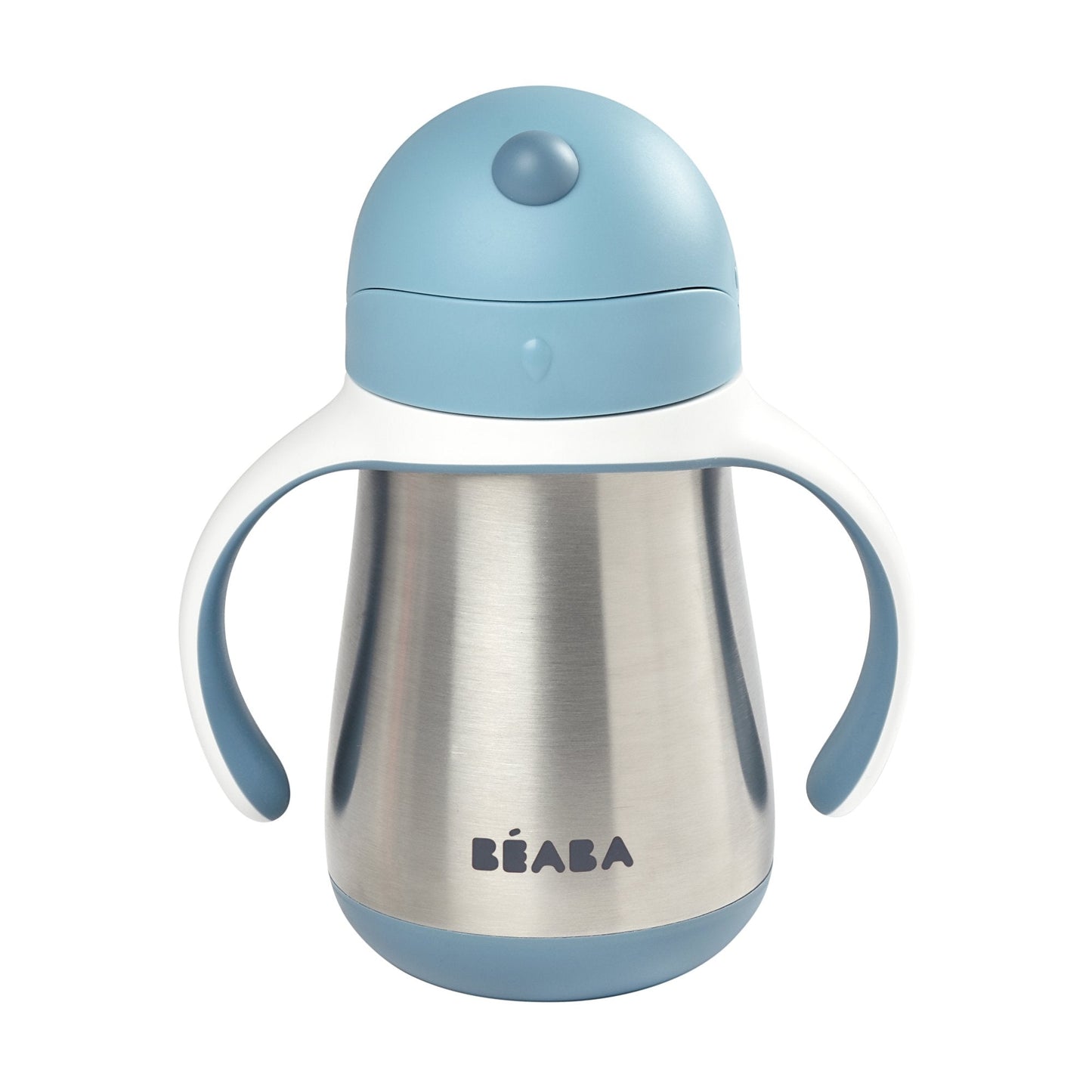 Stainless Steel Straw Cup 250ml - Windy Blue
