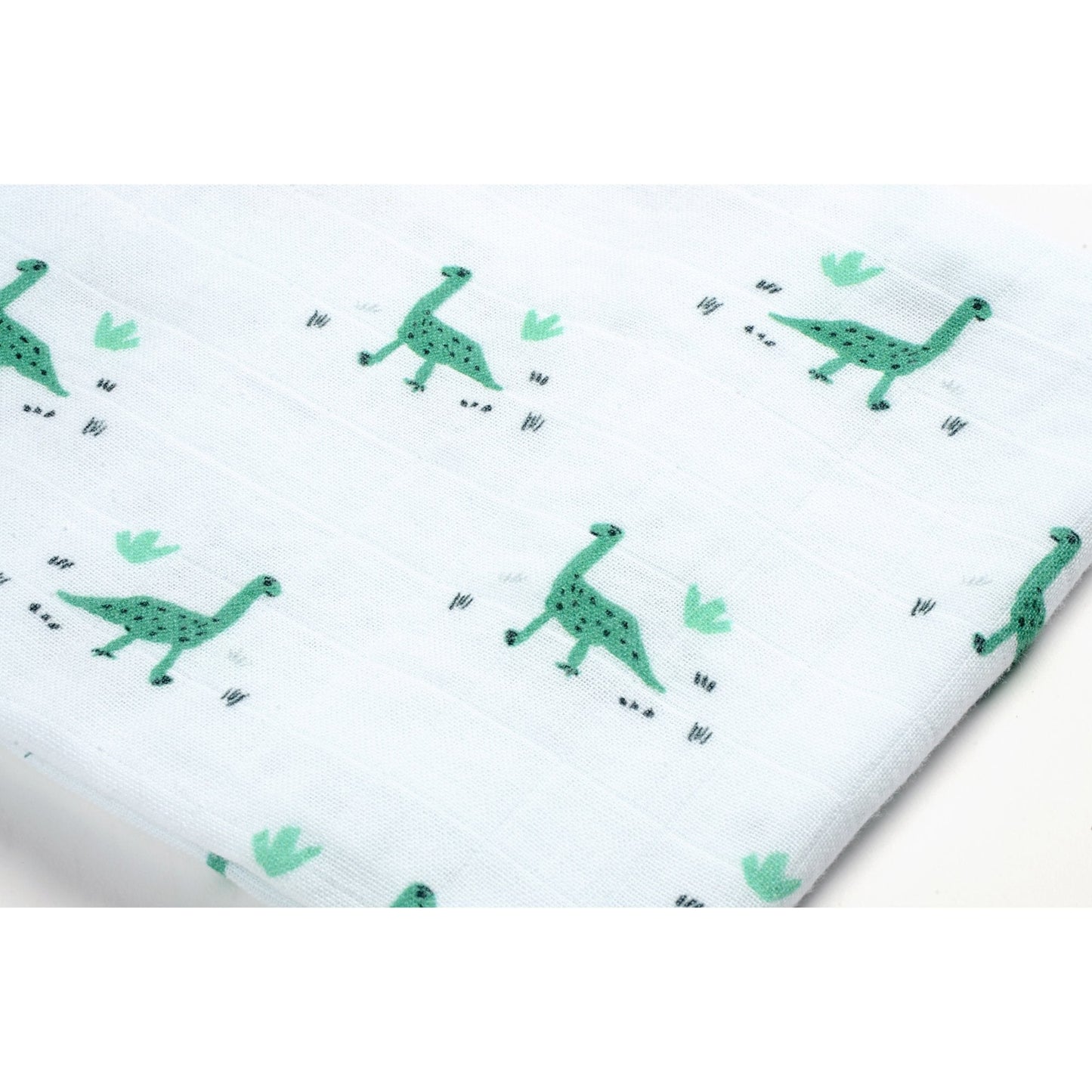 Pack of 3pcs Organic Muslin Swaddle - Jurassic - 70 x 70cm