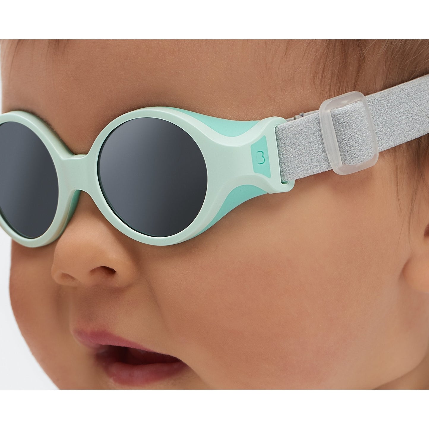 Newborn Strap Sunglasses 0-9m - Powder Green