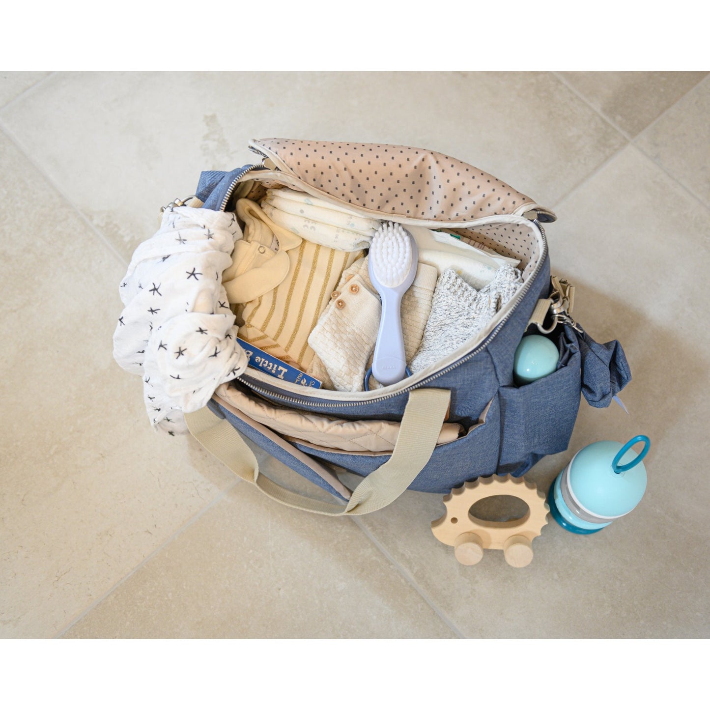 Sydney II Changing Bag HEATHER BLUE