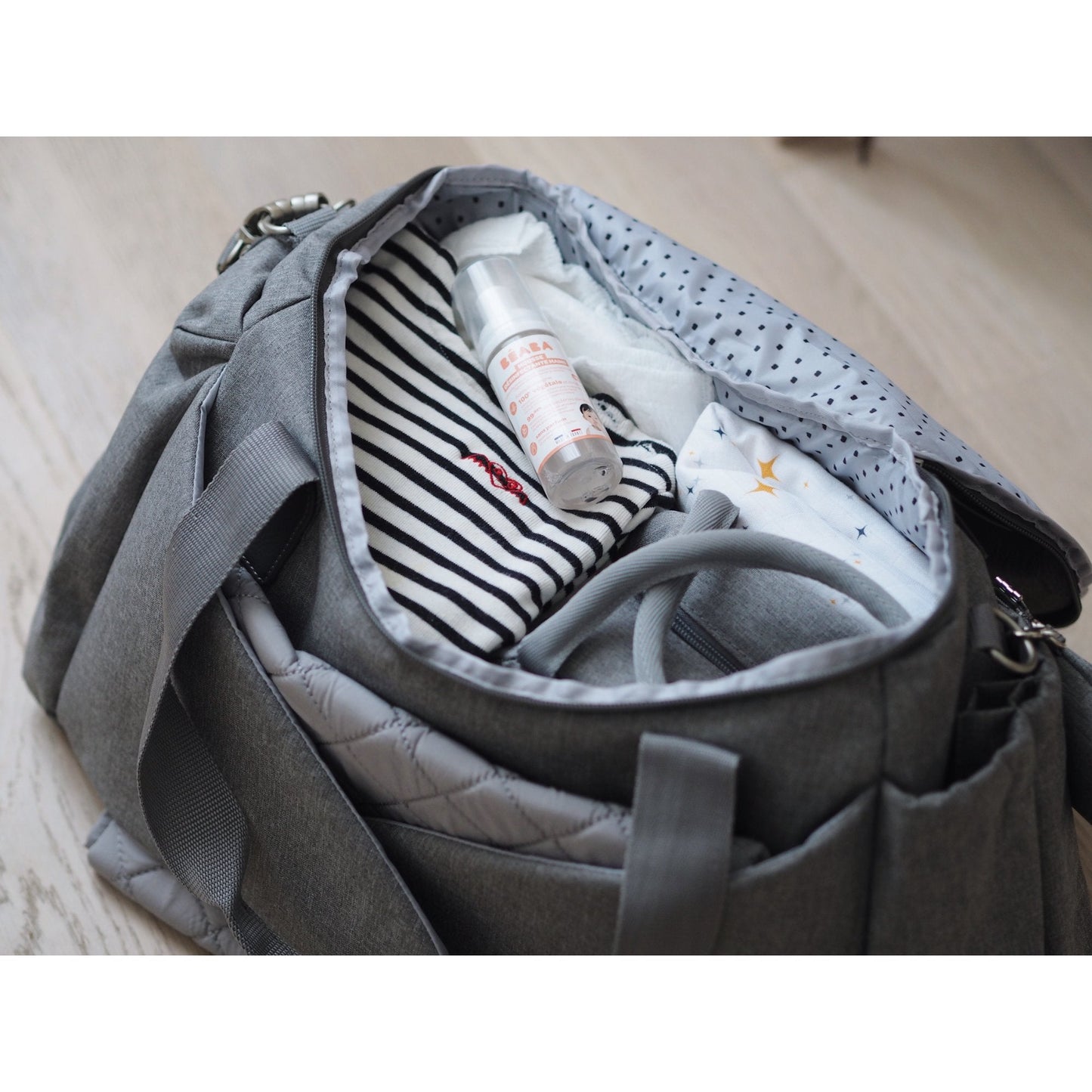Sydney II Changing Bag Heather Grey