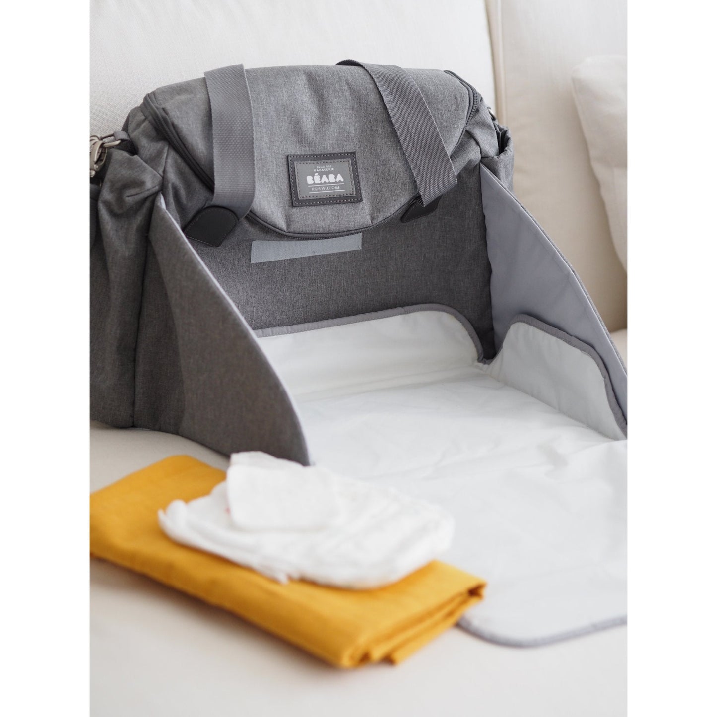 Sydney II Changing Bag Heather Grey