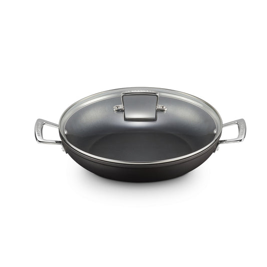 Tns 30x6.5cm Shallow Casserole/braiser with Glass Lid