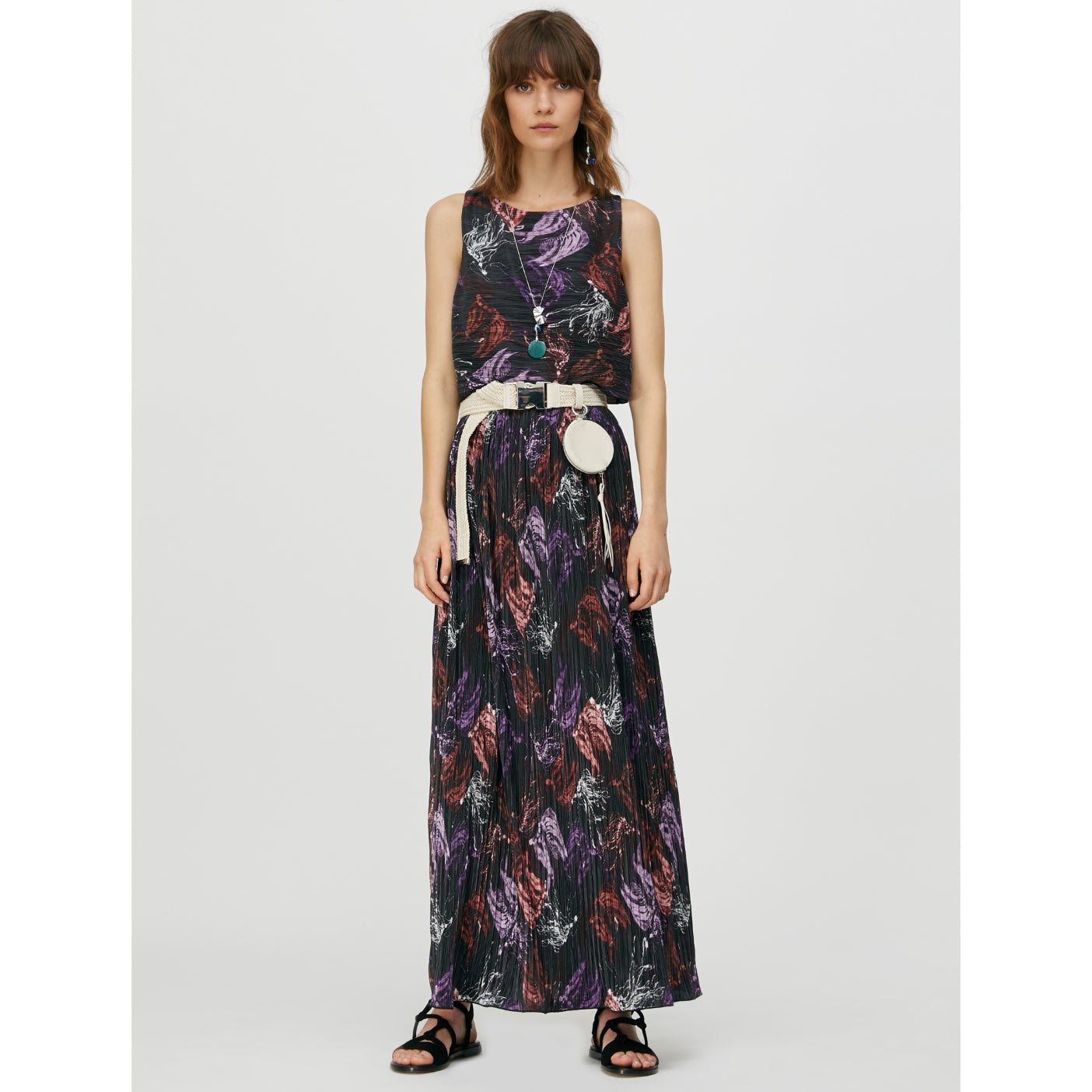 Pablo Jersey dress - Black Pattern