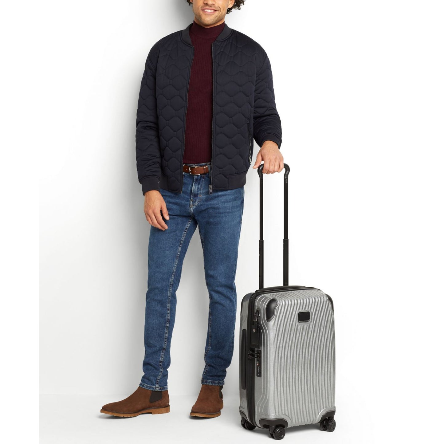 男士/男女通用 Tumi Latitude International 隨身行李箱 20 英寸 - 紫色