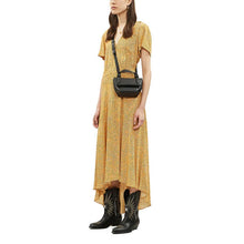 Load image into Gallery viewer, Betina Graphic-Pattern Crepe Midi Dress
