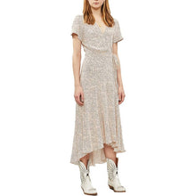 Load image into Gallery viewer, Betina Graphic-Pattern Crepe Midi Dress
