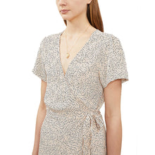 Load image into Gallery viewer, Betina Graphic-Pattern Crepe Midi Dress
