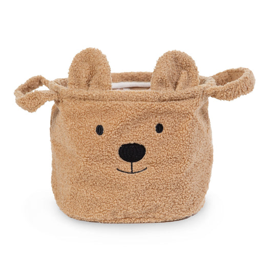 Teddy Storage Basket - BEIGE