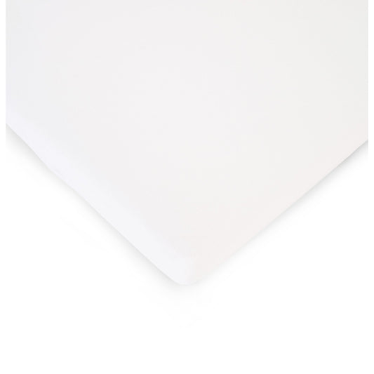 Fitted Sheet Bedside Crib / Tipi Bed / Tipi house bed - 50x90 cm - 100% Organic Cotton - WHITE