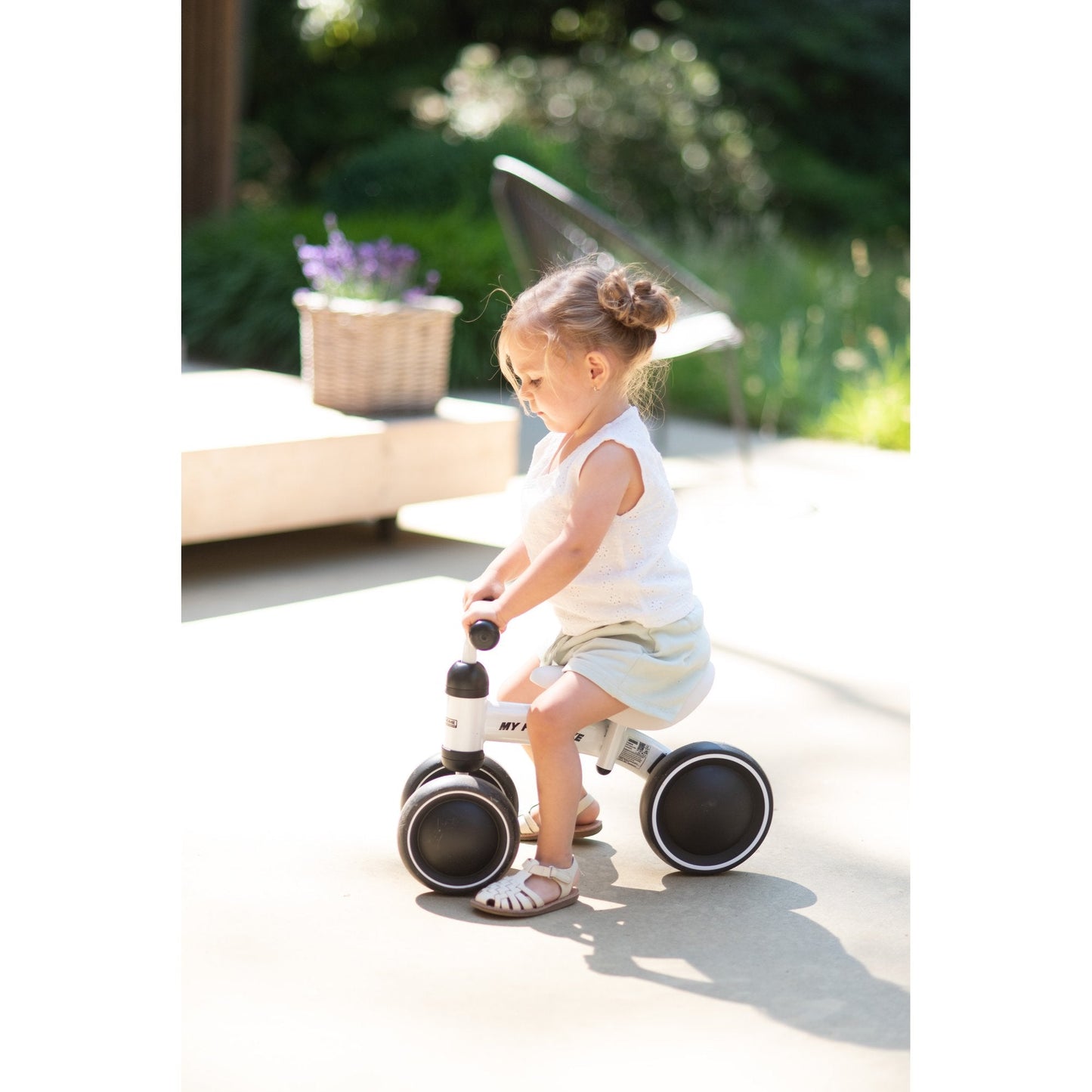 My First Baby Bike - WHITE