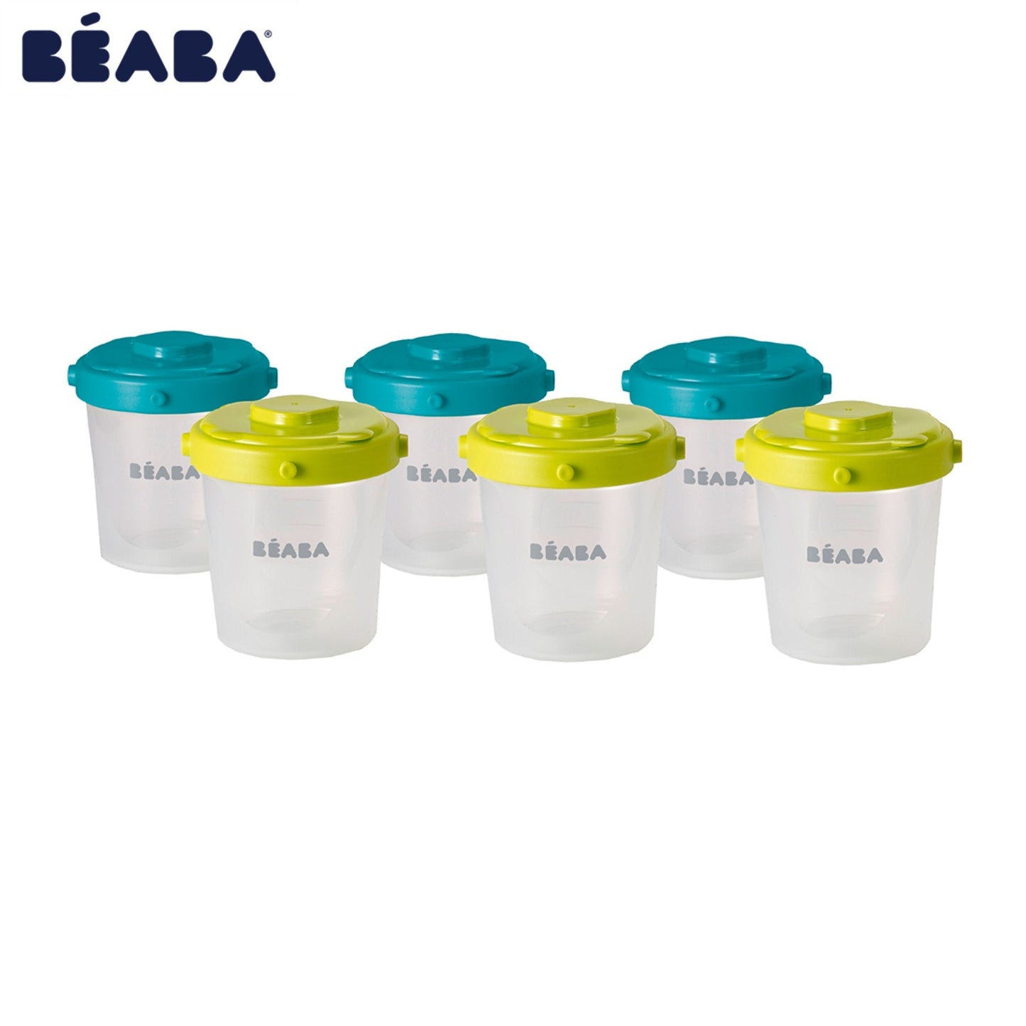 Set of 6 Clip Portions - 2nd Stage/200ml