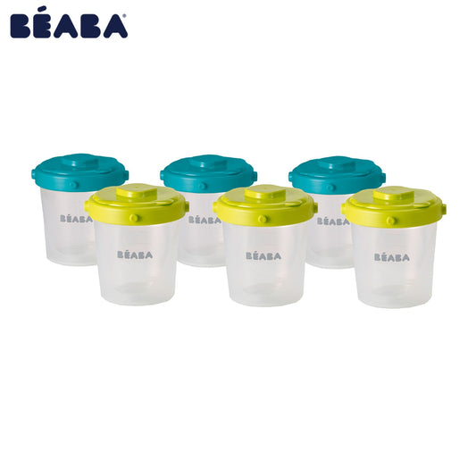 Set of 6 Clip Portions - 2nd Stage/200ml