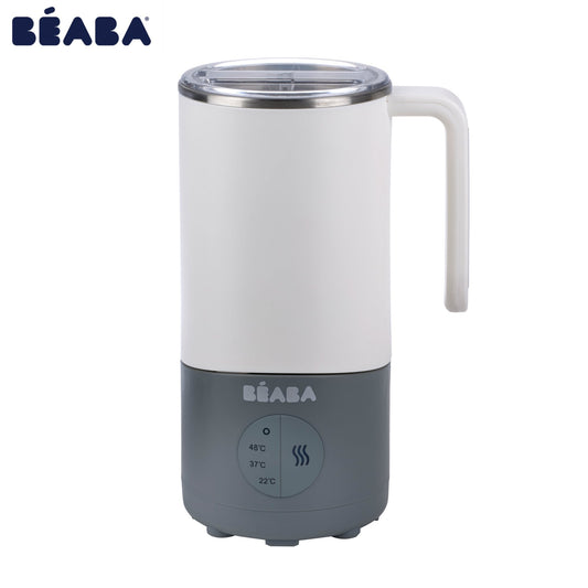 牛奶製備器、瓶子和飲料製備器 - 白灰色