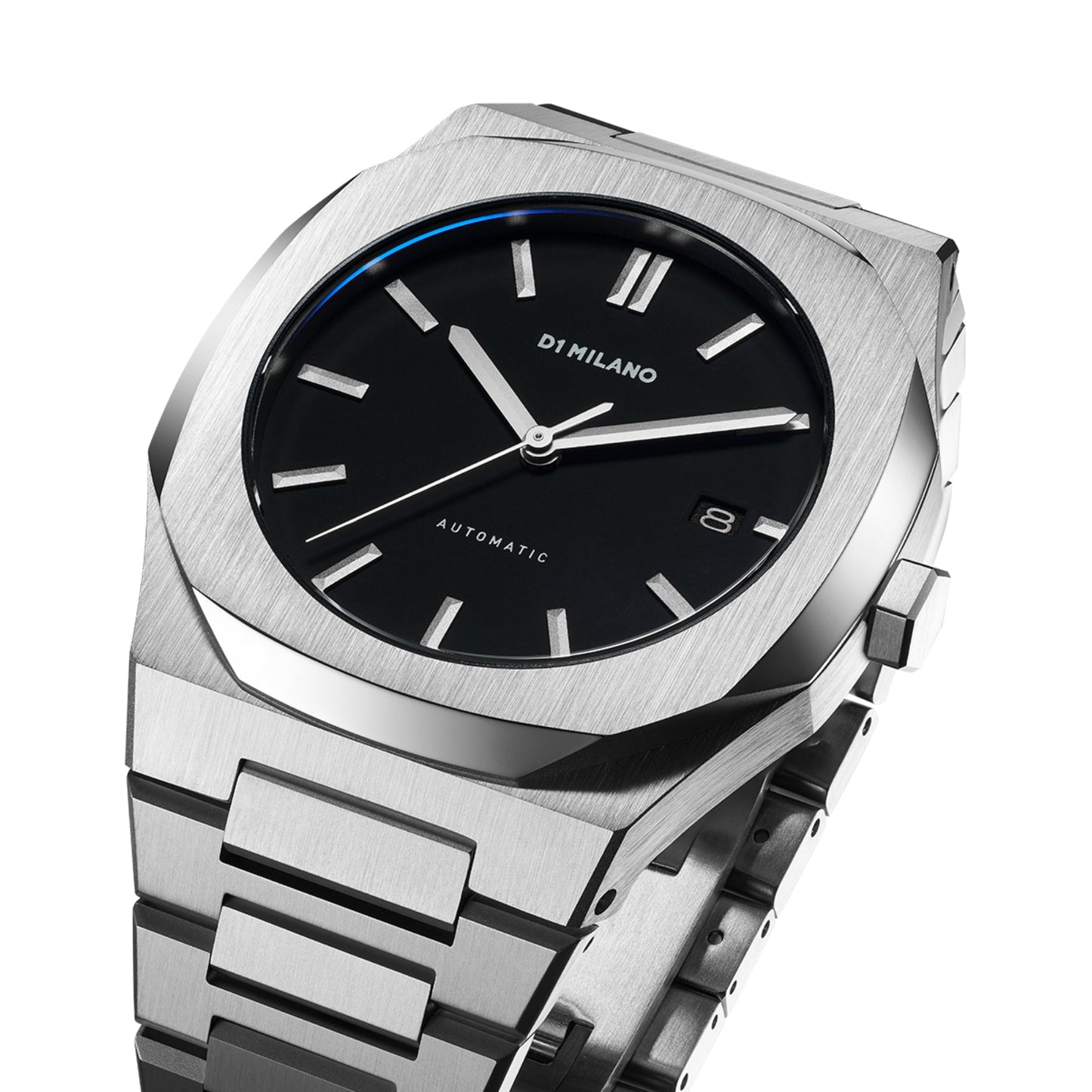 40%Automatic % Bracelet 41.5%mm% - Silver