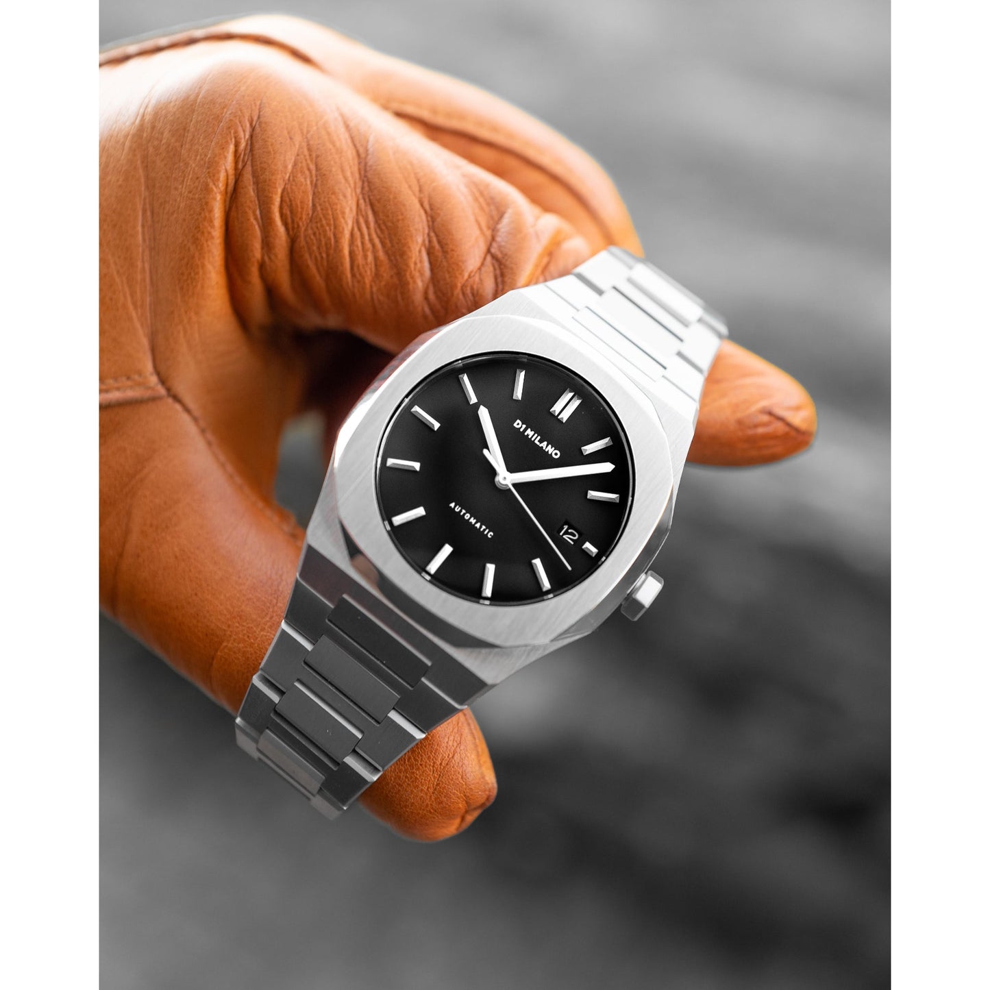 40%Automatic % Bracelet 41.5%mm% - Silver