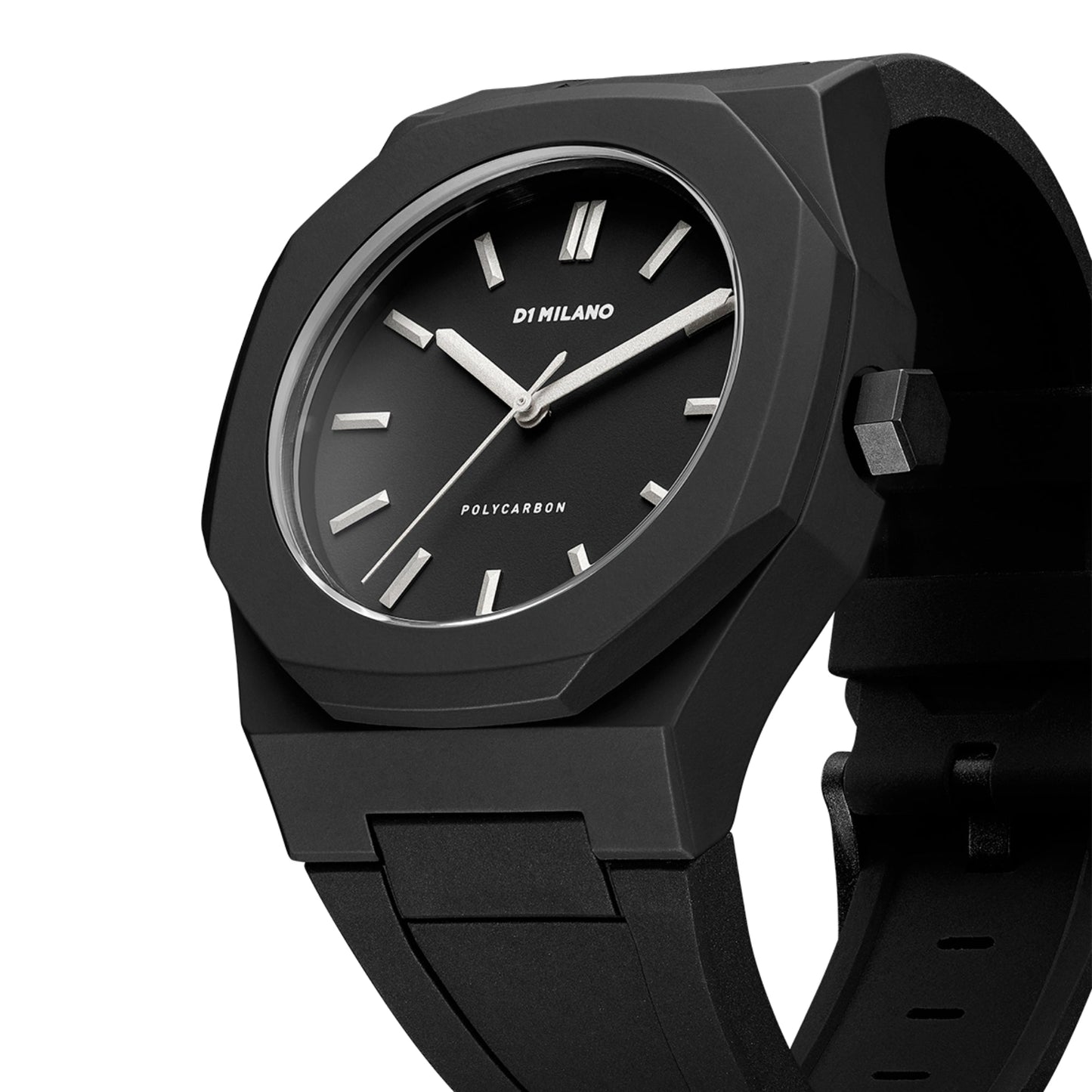 Polycarbon 40.5mm - Black & Silver