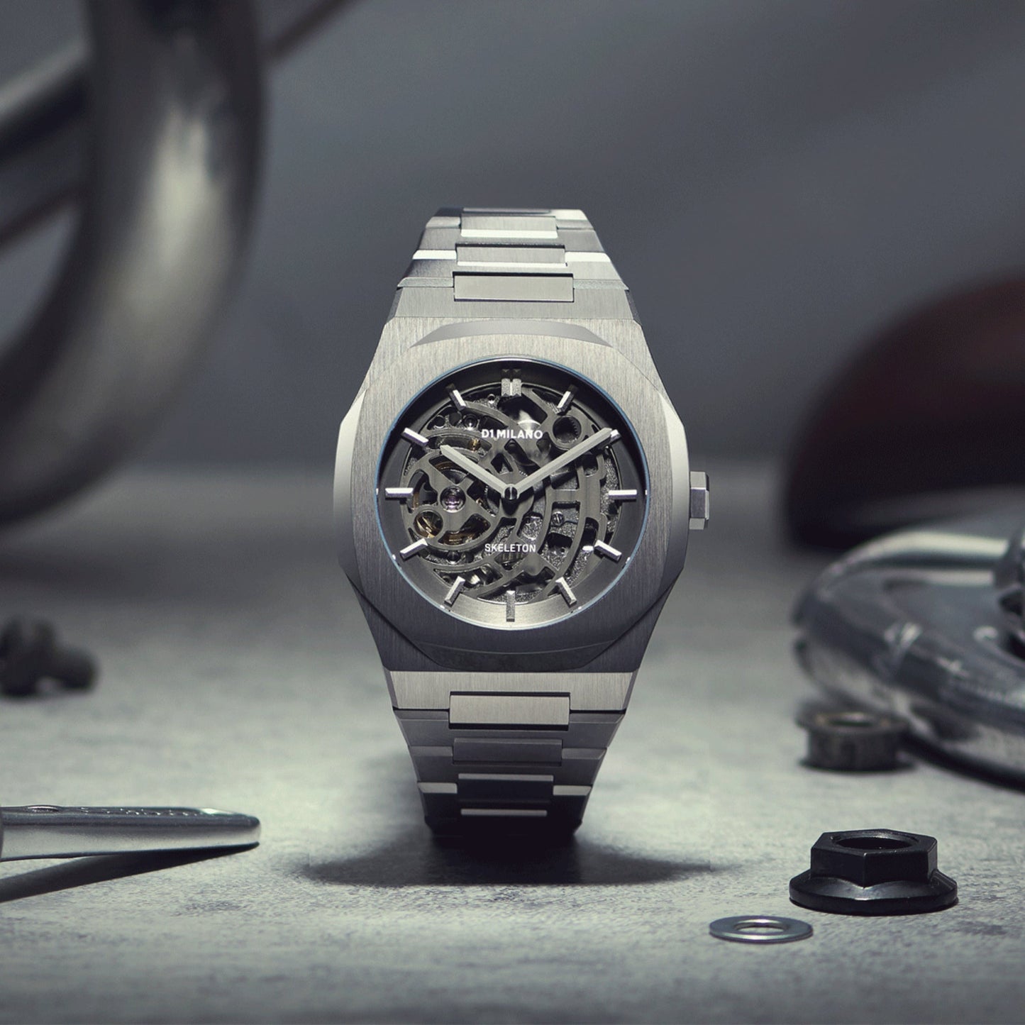 Skeleton Bracelet 41.5mm - Silver