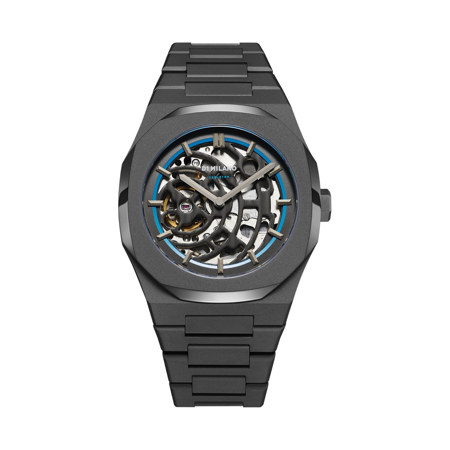 Skeleton Bracelet 41.5mm - Sandblast Blue