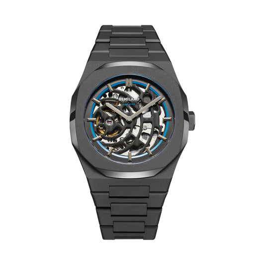 Skeleton Bracelet 41.5mm - Sandblast Blue