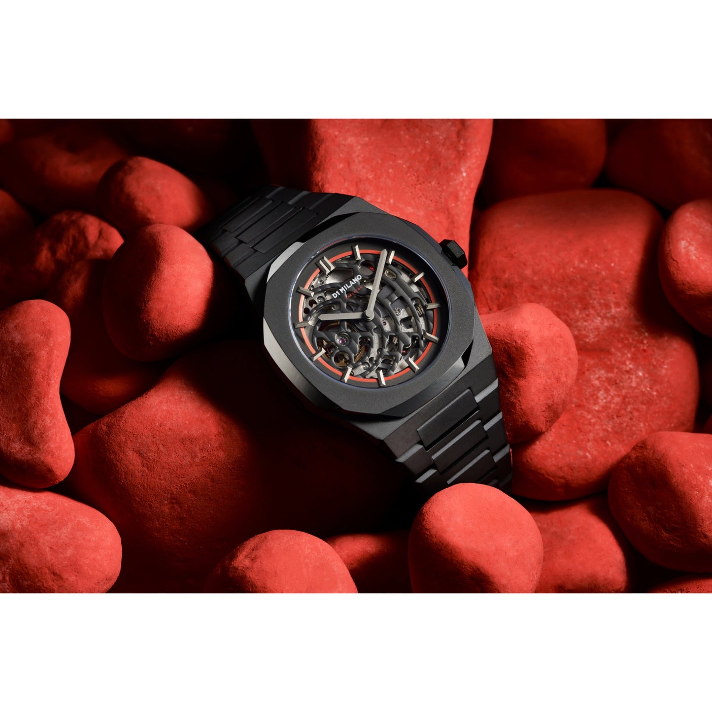 Skeleton Bracelet 41.5mm - Sandblast Orange