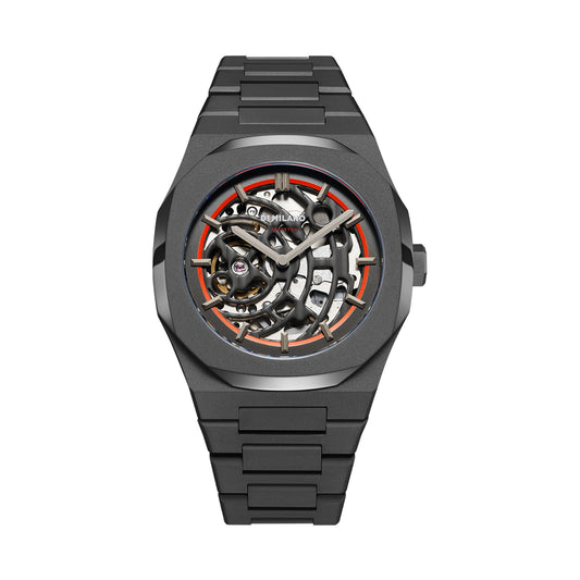Skeleton Bracelet 41.5mm - Sandblast Orange