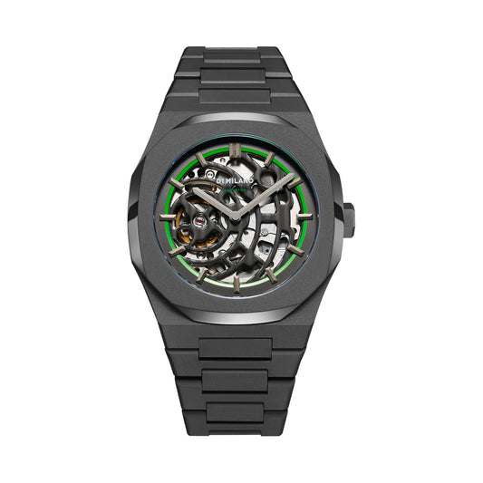 Skeleton Bracelet 41.5mm - Sandblast Green
