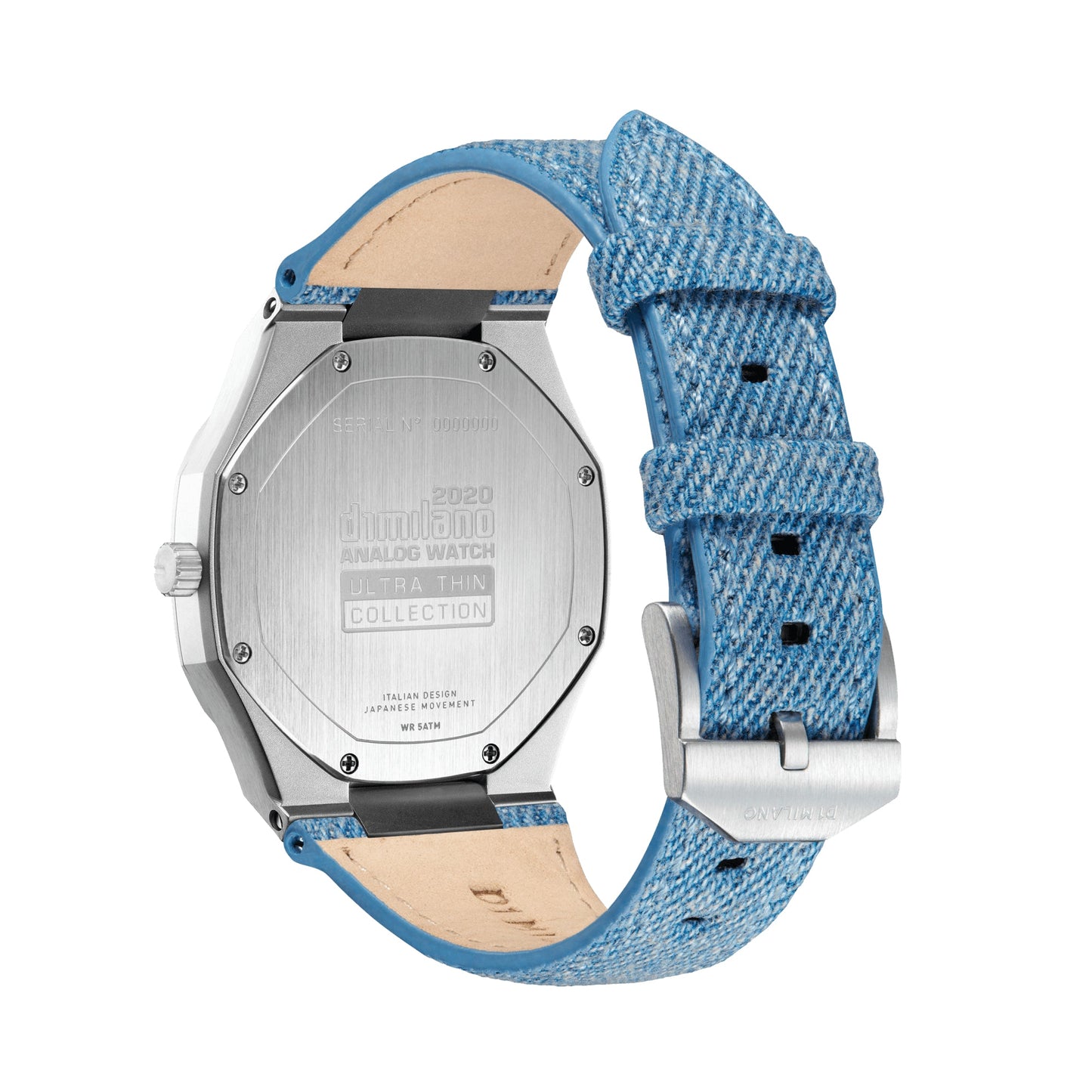 Ultra Thin Denim 34mm - Bleach Denim