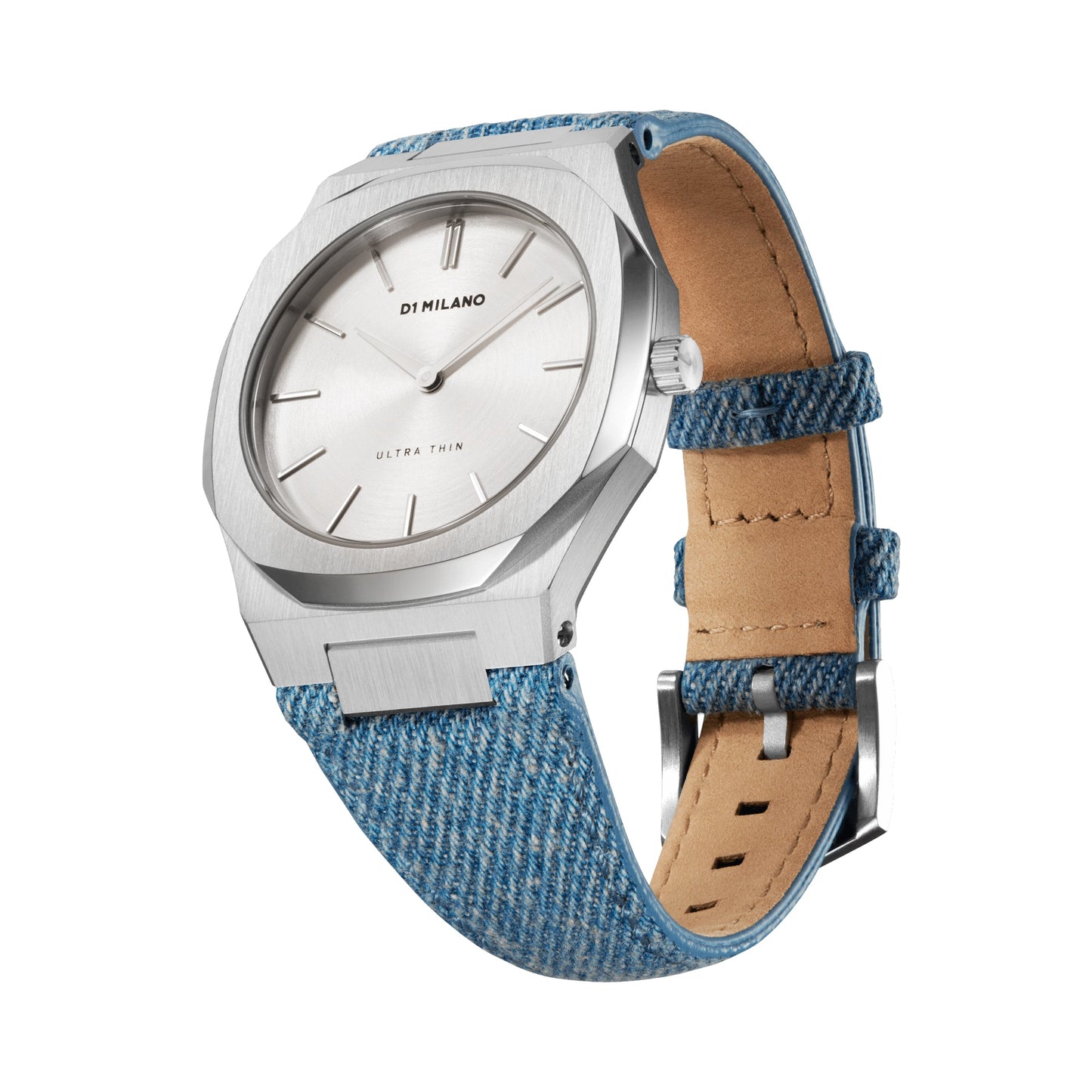 Ultra Thin Denim 34mm - Bleach Denim