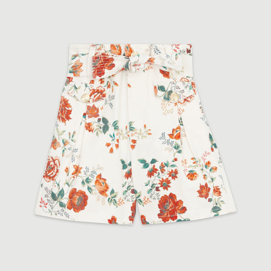 Roses Printed Short - Printed