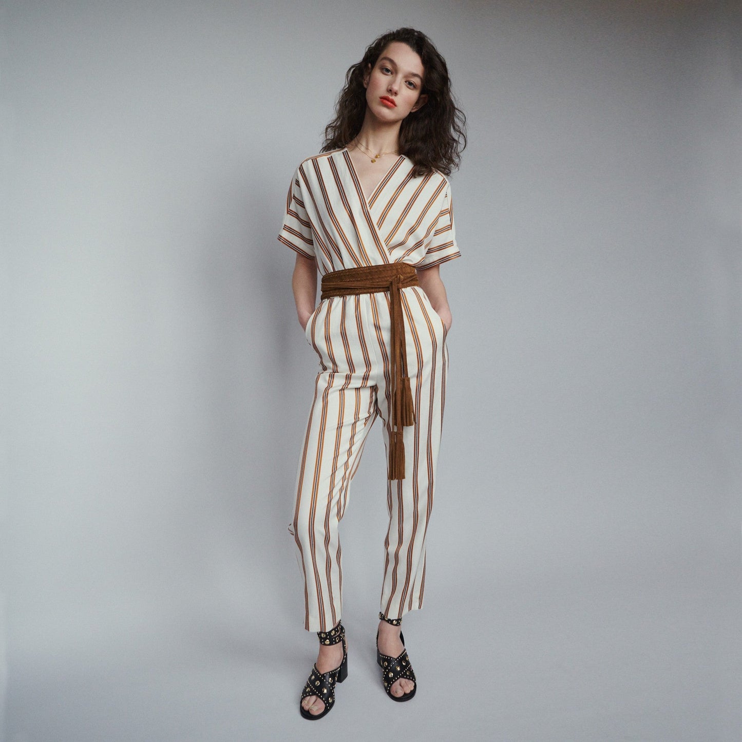 Suit Pants - Stripe