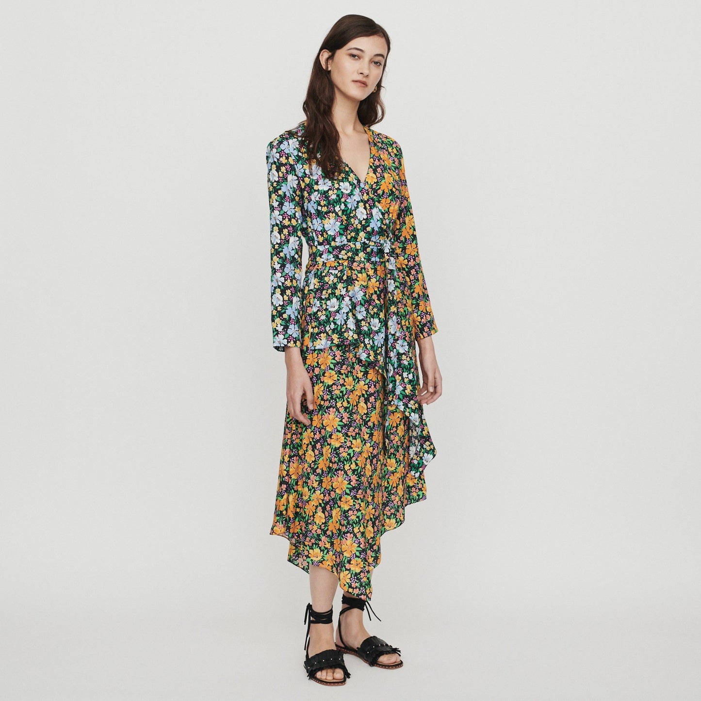 Fleurs Ete Printed Dress - Printed