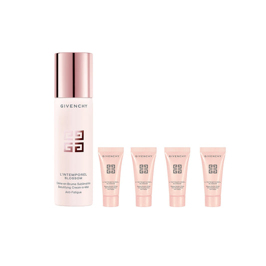 L'Intemporel Blossom 乳白色噴霧組 - （噴霧：50ml &amp; 面膜：7ml x 4）