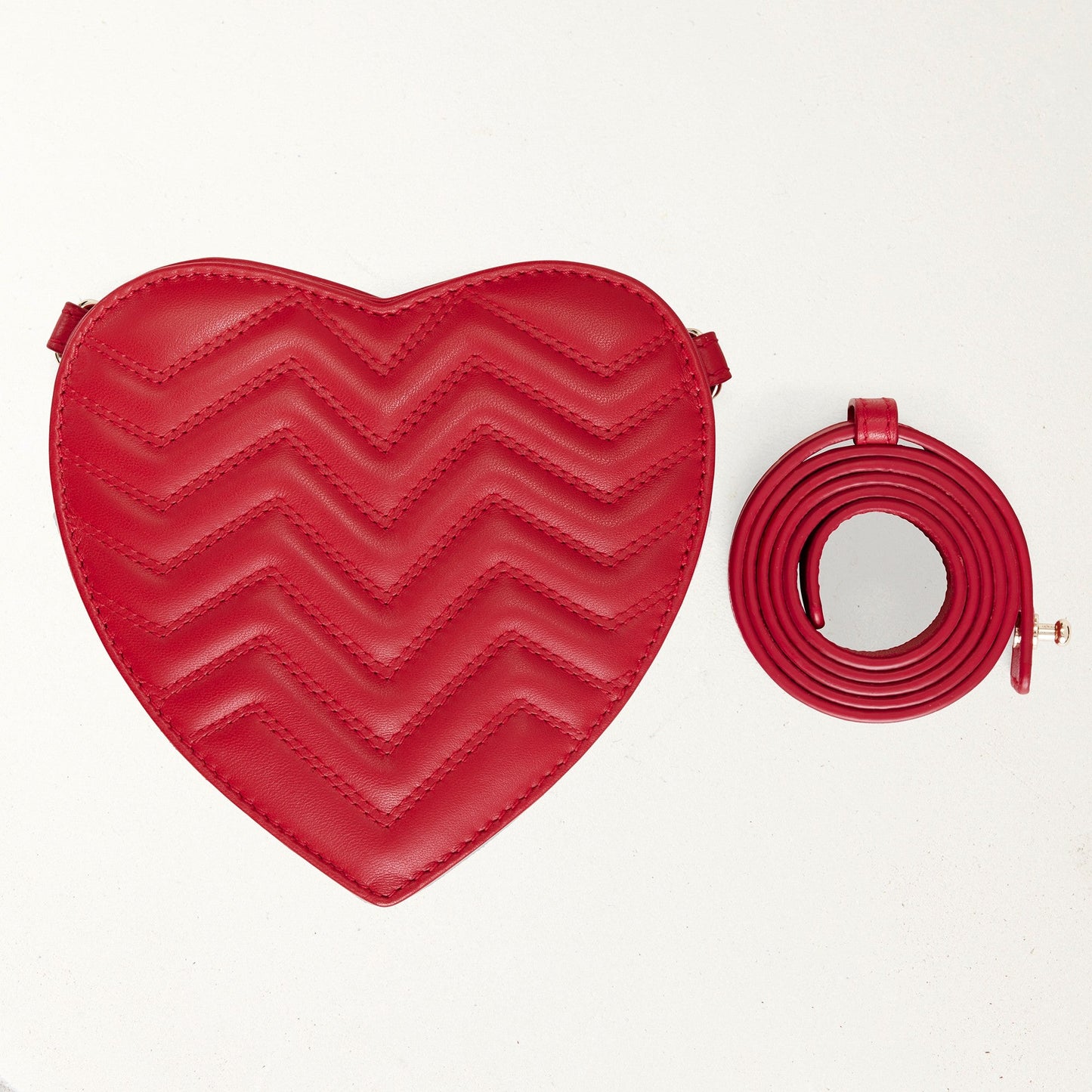 Quilted Bag - Red