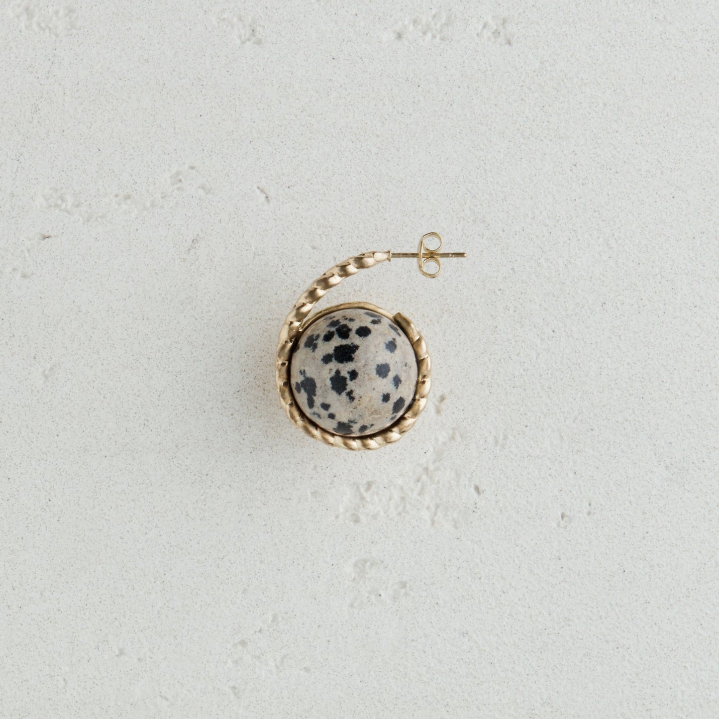 Left Earring - Off White