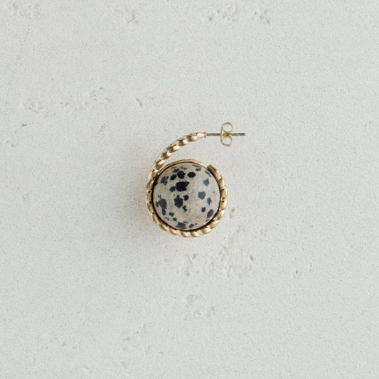 Left Earring - Off White