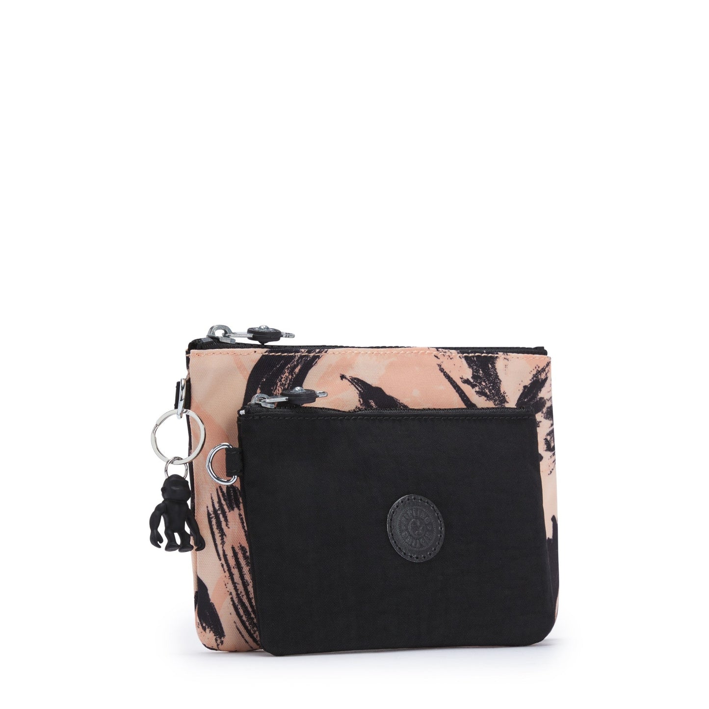 Duo Pouch Coral Flower