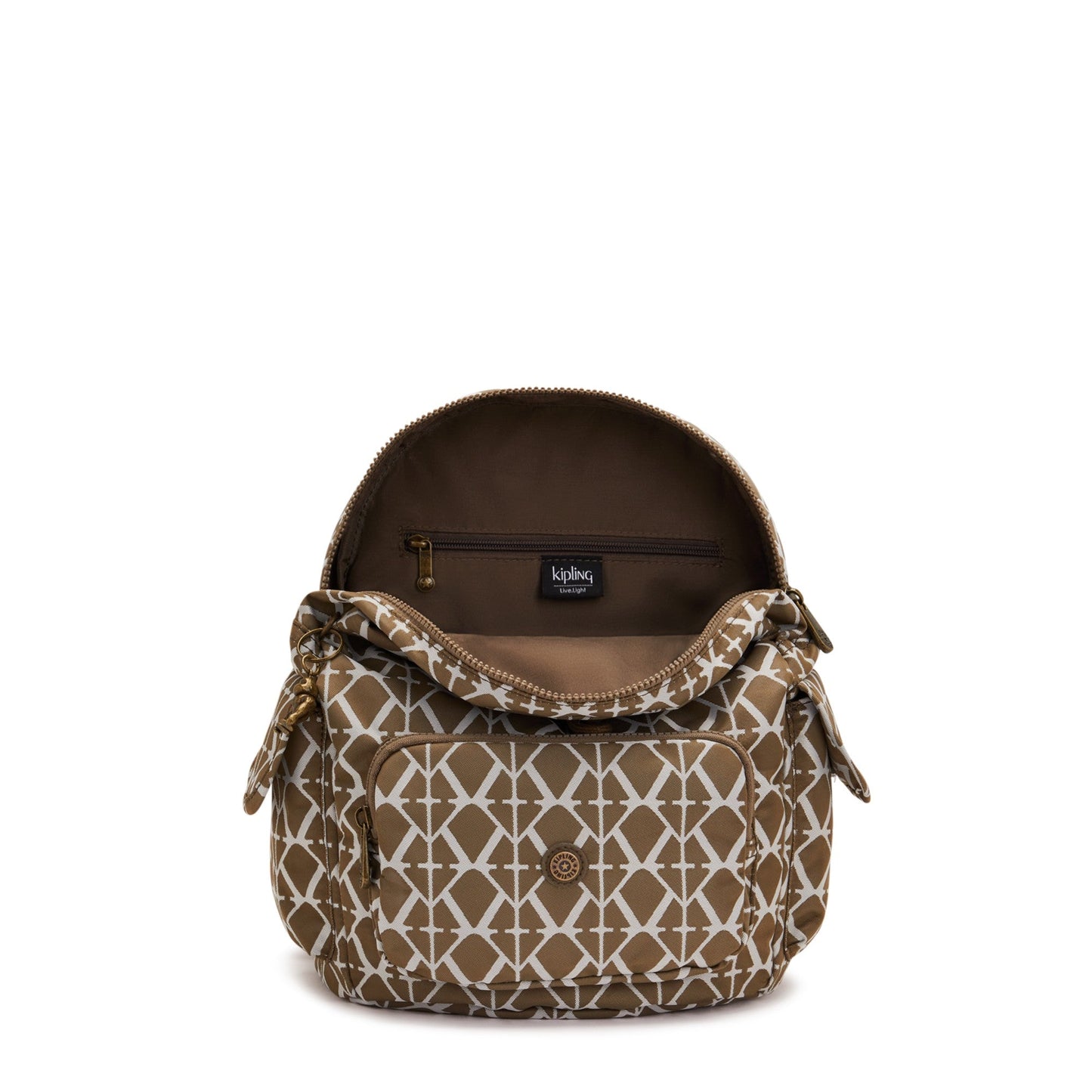 City Pack S Signature Brown