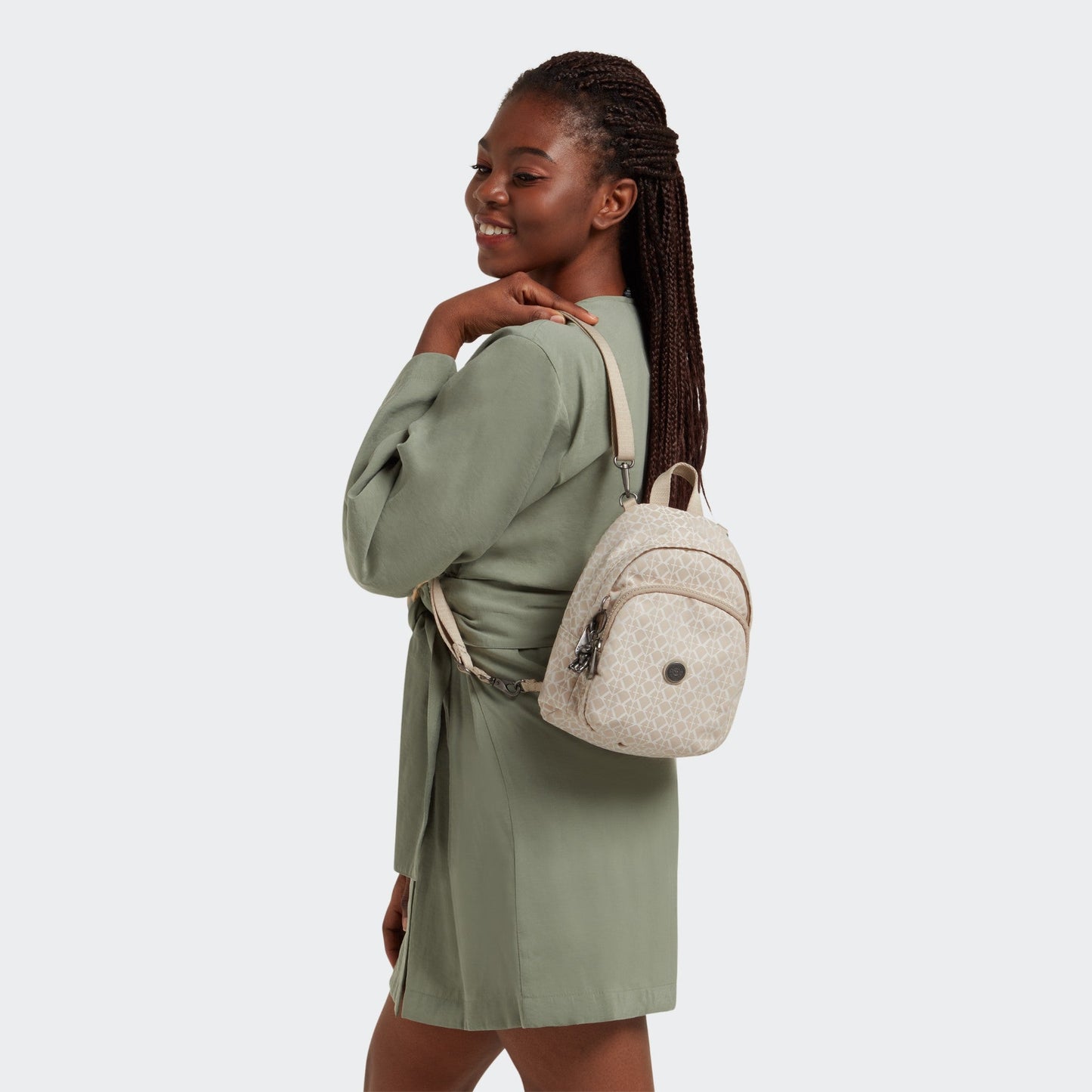 Delia Compact Signature Beige
