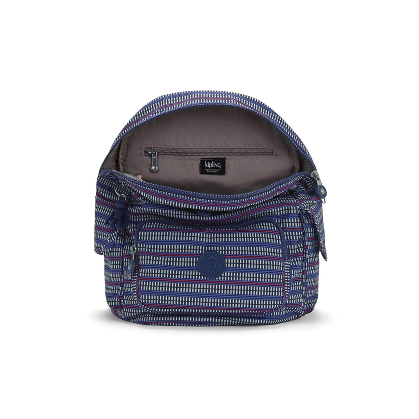 City Pack S Blue Geo Print
