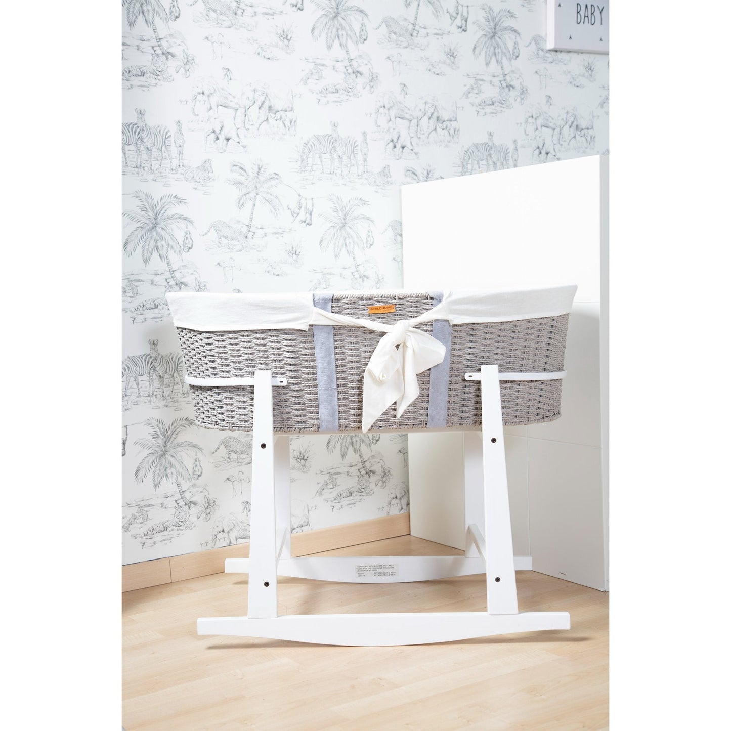 Rocking Stand For Moses Basket - White