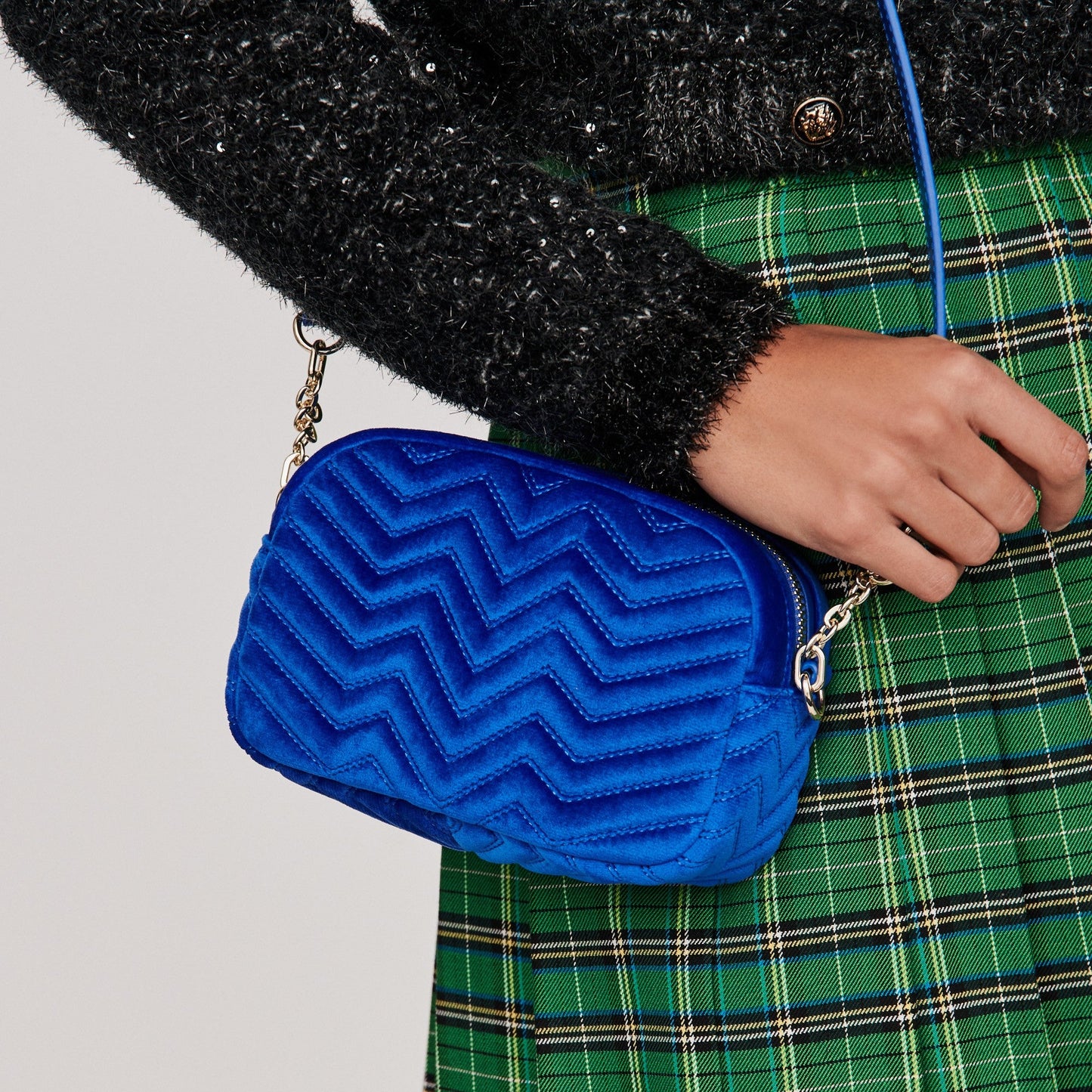 Sami Pm Padded Bag - Blue