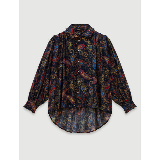 Calista Shirt - Navy