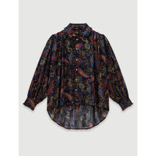 Load image into Gallery viewer, Calista Shirt - Navy
