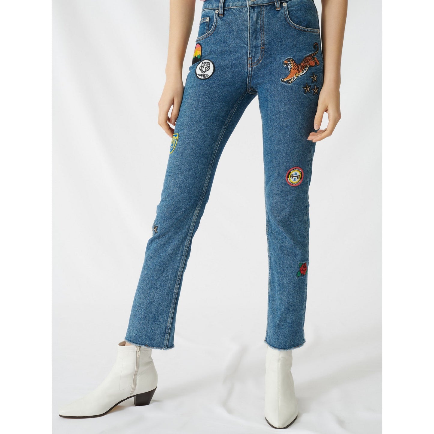 Patchy Jeans - Blue