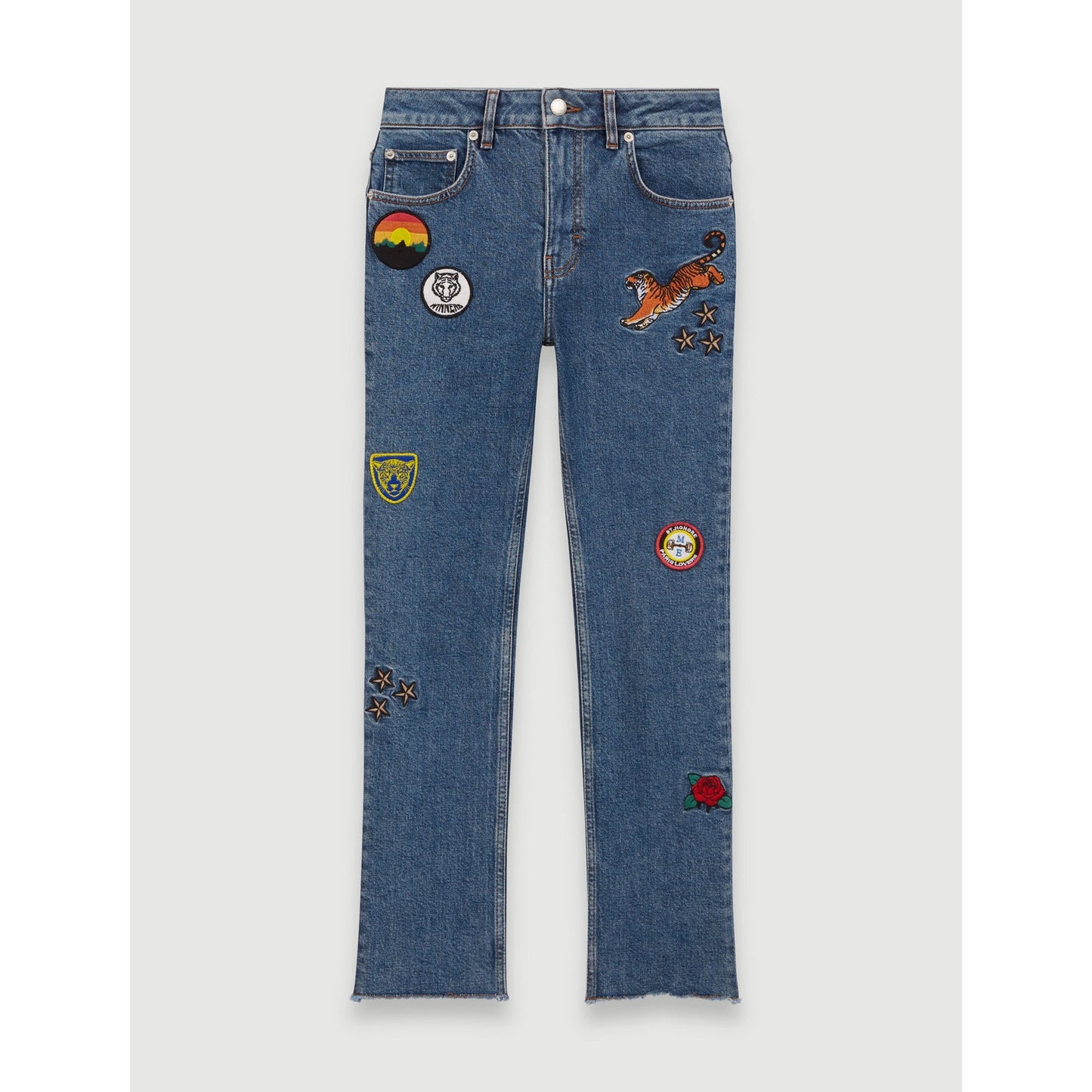 Patchy Jeans - Blue
