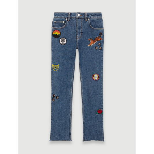 Patchy Jeans - Blue