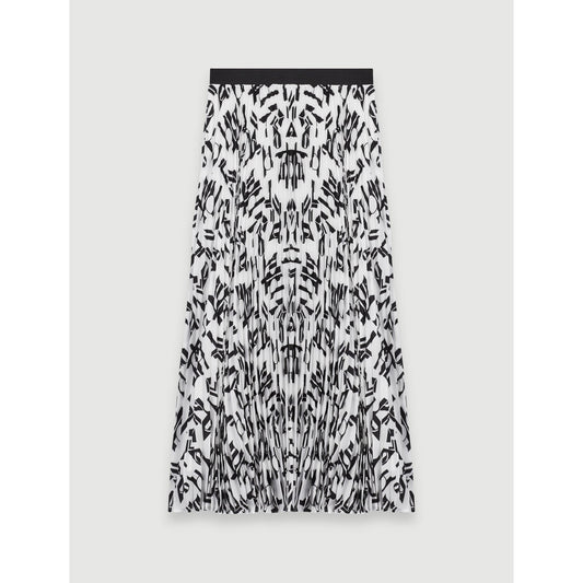 Jemo Skirt - White / Black