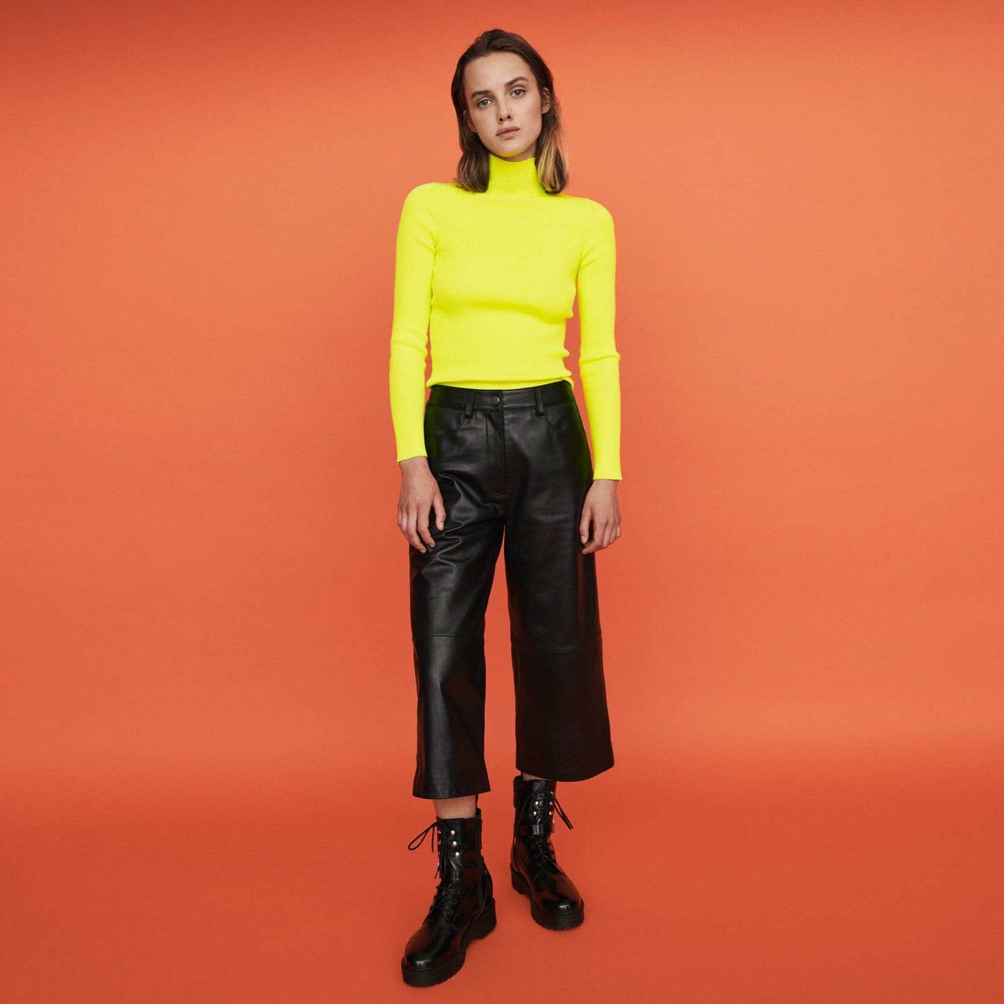 Malanga Sweater - Florescent Yellow