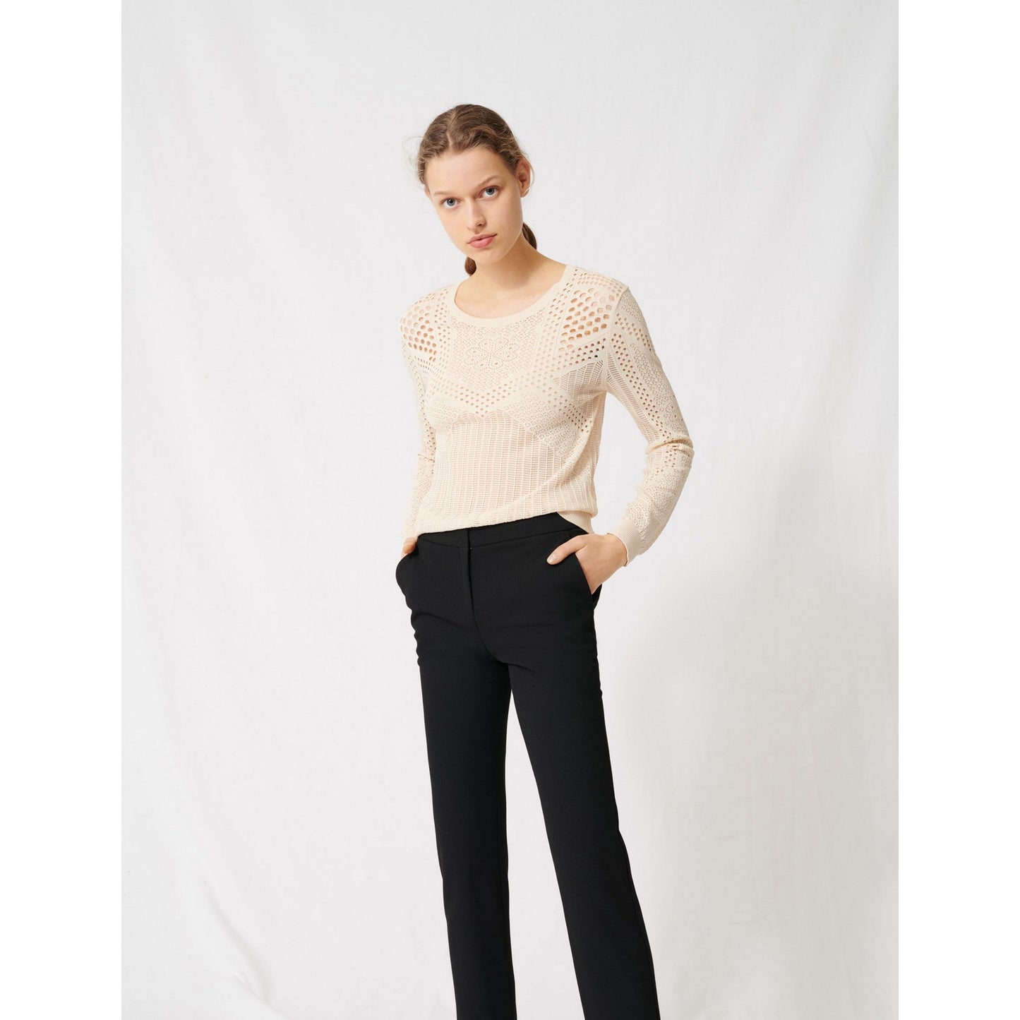 Maelys Sweater - Ecru